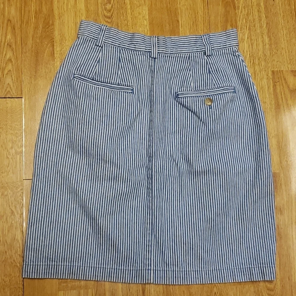 Ruff Hewn engineer stripe pencil skirt sz 4